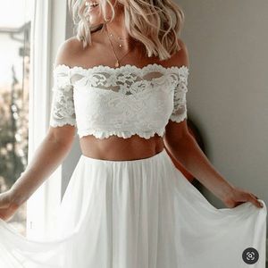 Grace Loves Lace - 2 piece wedding dress